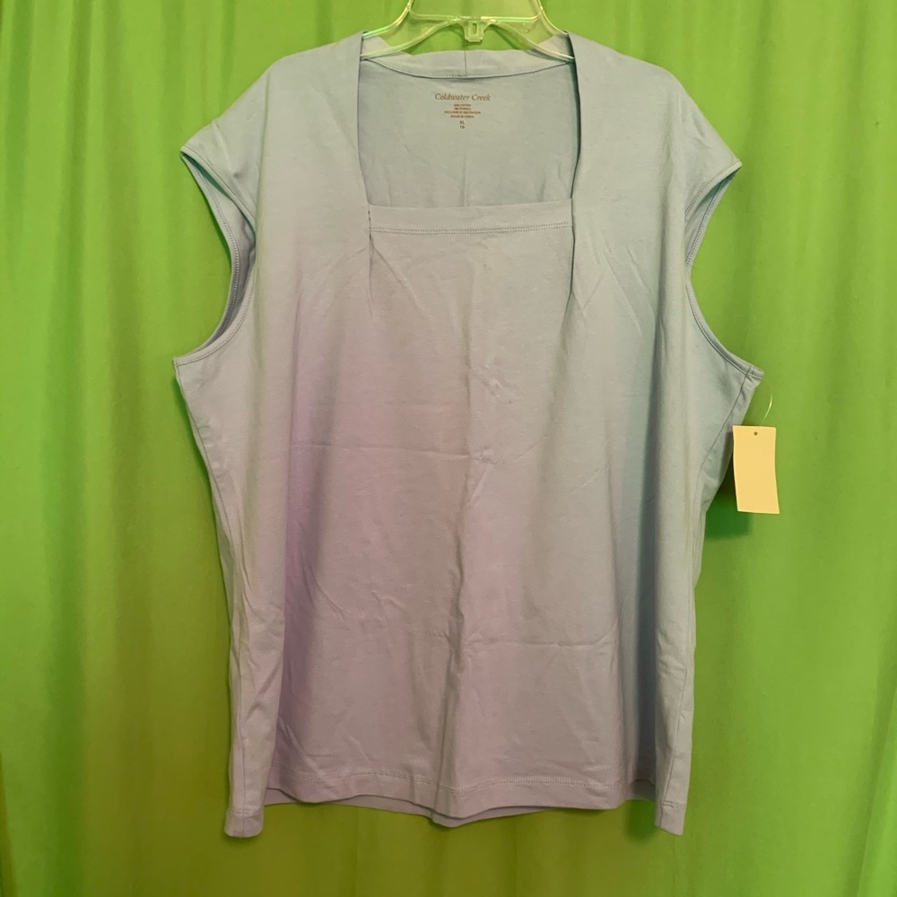 NWT Periwinkle Square Neck Top